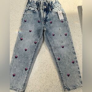 BabyGap Minnie Mouse embroidered jeans